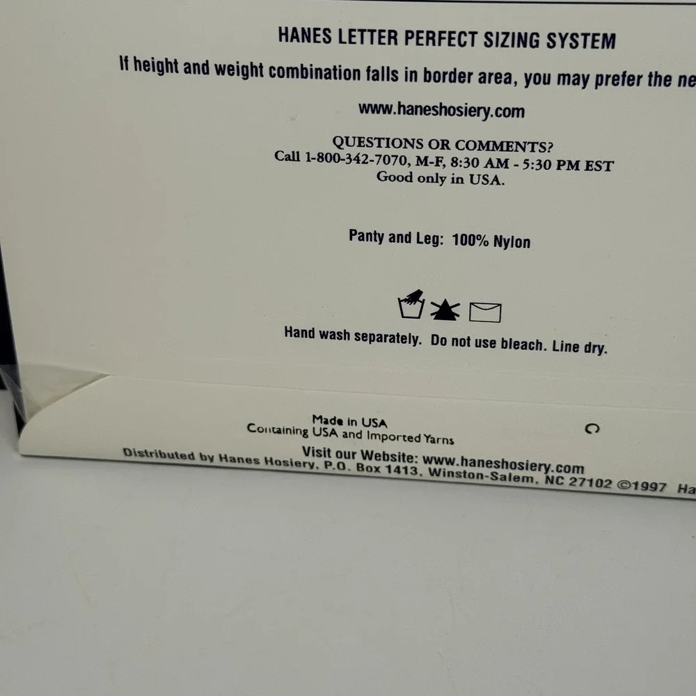 Hanes new packages